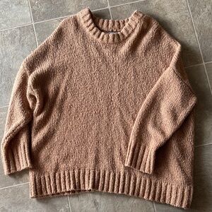 Aerie Chunky Knit Oversized Sweater sz M